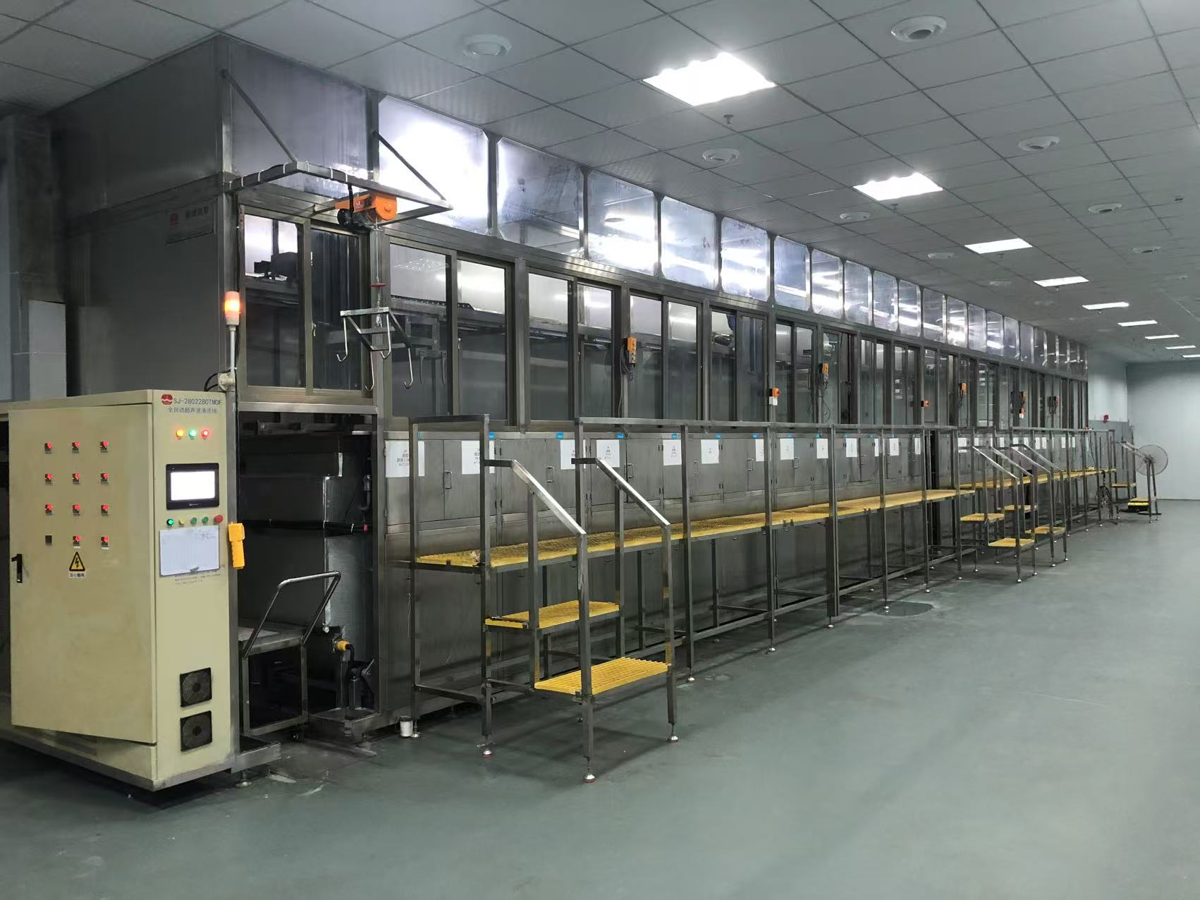 全自動精密五金超聲波清洗機