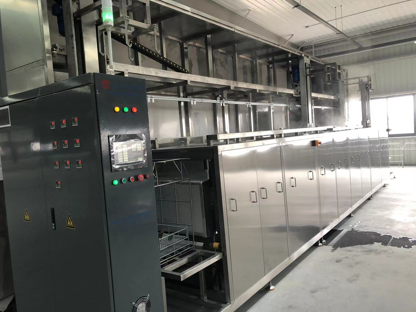 鋰（lǐ）電池方形、圓柱外殼清洗機